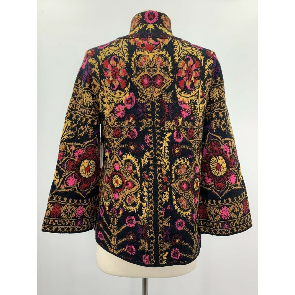 Anthropologie Moth Tapestry Floral Sweater Rare - Picture 2 of 8
